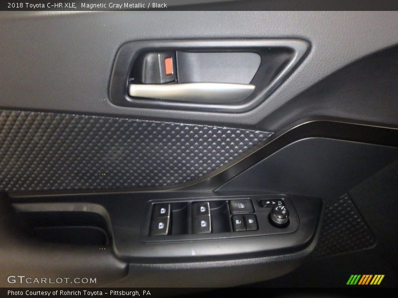 Magnetic Gray Metallic / Black 2018 Toyota C-HR XLE