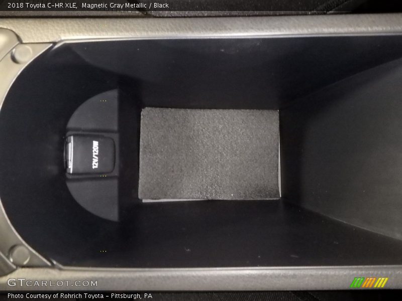 Magnetic Gray Metallic / Black 2018 Toyota C-HR XLE