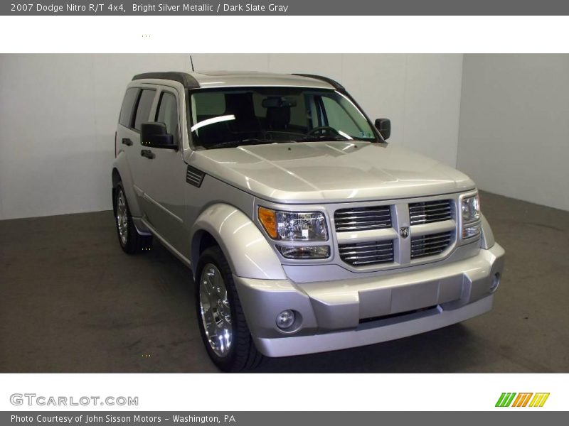 Bright Silver Metallic / Dark Slate Gray 2007 Dodge Nitro R/T 4x4