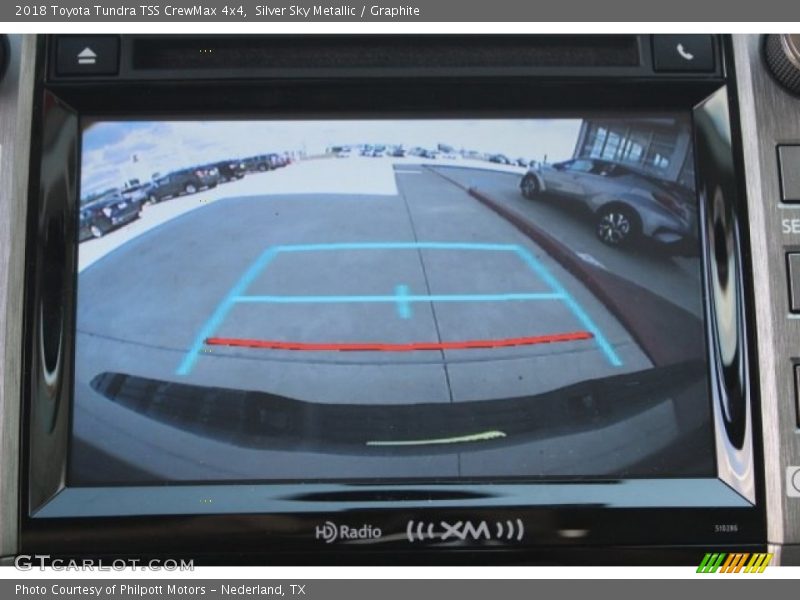 Silver Sky Metallic / Graphite 2018 Toyota Tundra TSS CrewMax 4x4