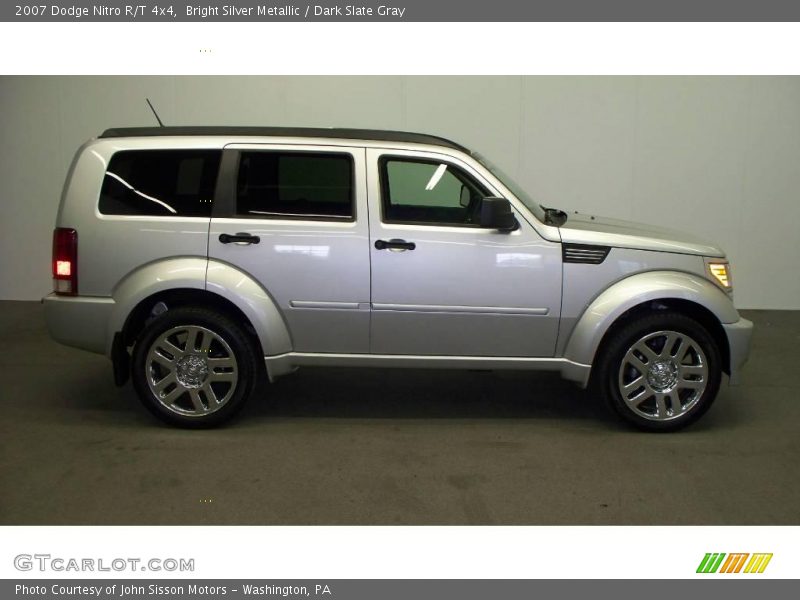 Bright Silver Metallic / Dark Slate Gray 2007 Dodge Nitro R/T 4x4