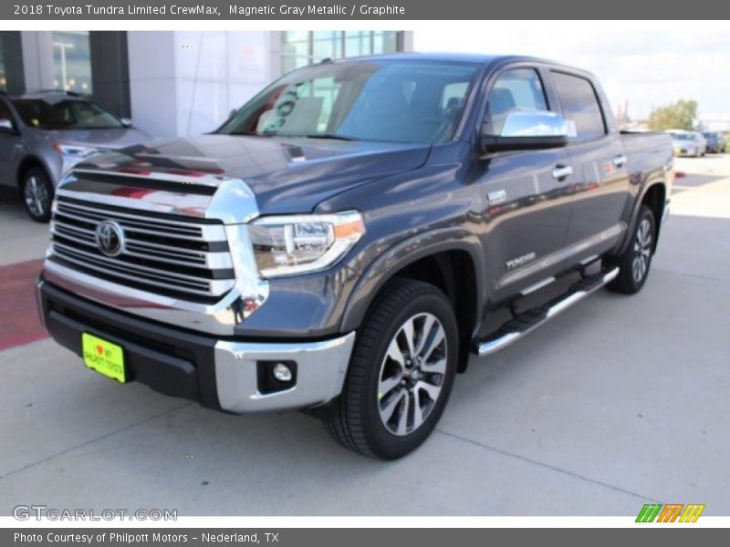 Magnetic Gray Metallic / Graphite 2018 Toyota Tundra Limited CrewMax