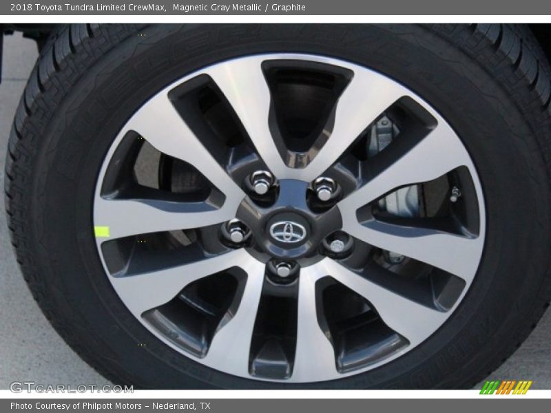 Magnetic Gray Metallic / Graphite 2018 Toyota Tundra Limited CrewMax