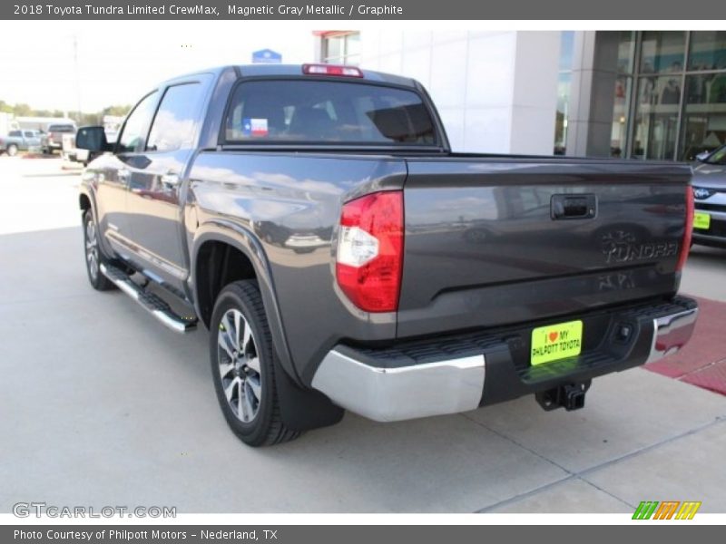 Magnetic Gray Metallic / Graphite 2018 Toyota Tundra Limited CrewMax