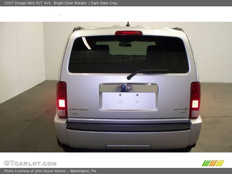 Bright Silver Metallic / Dark Slate Gray 2007 Dodge Nitro R/T 4x4