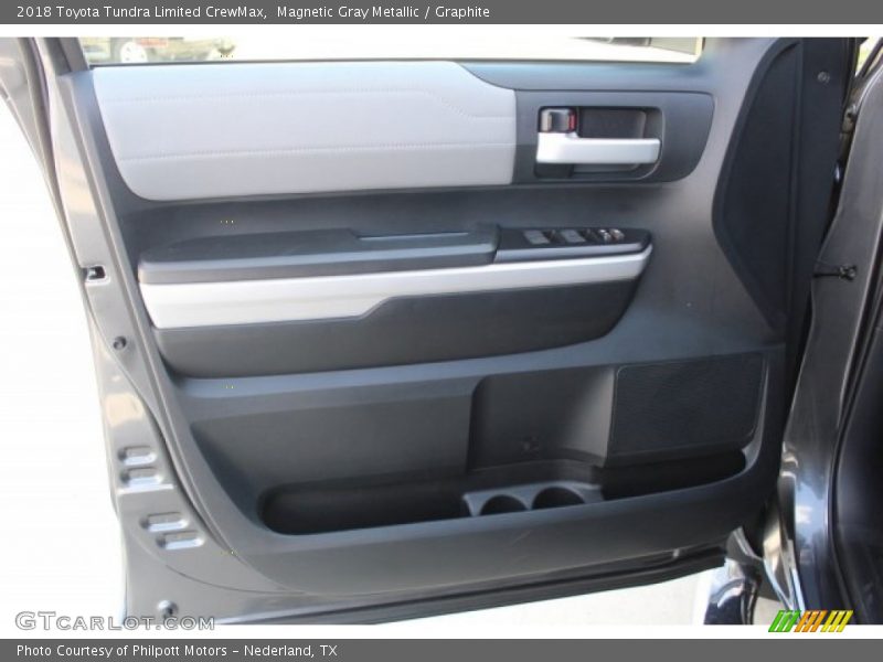 Magnetic Gray Metallic / Graphite 2018 Toyota Tundra Limited CrewMax
