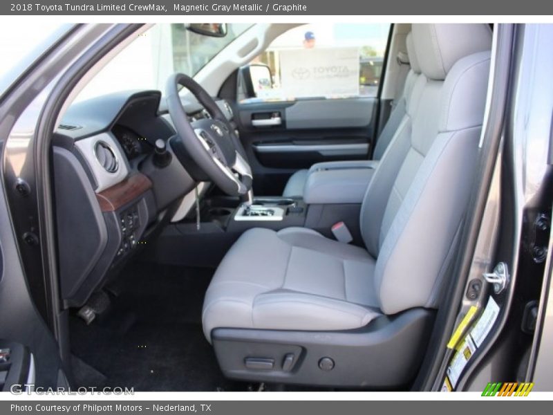 Magnetic Gray Metallic / Graphite 2018 Toyota Tundra Limited CrewMax