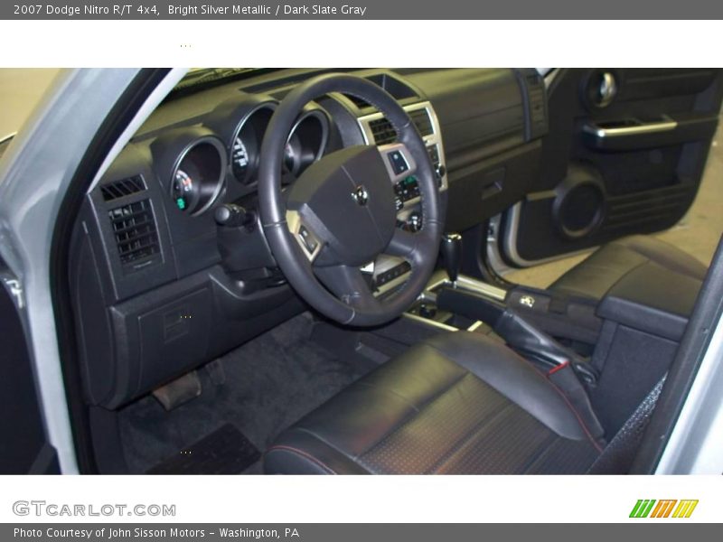 Bright Silver Metallic / Dark Slate Gray 2007 Dodge Nitro R/T 4x4