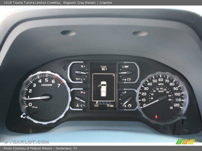 Magnetic Gray Metallic / Graphite 2018 Toyota Tundra Limited CrewMax