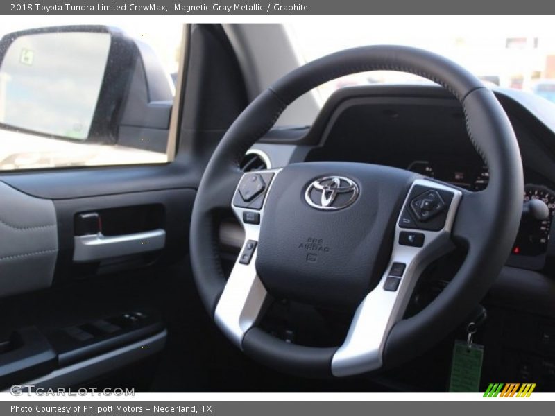Magnetic Gray Metallic / Graphite 2018 Toyota Tundra Limited CrewMax
