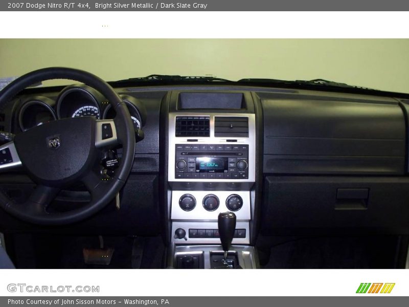 Bright Silver Metallic / Dark Slate Gray 2007 Dodge Nitro R/T 4x4