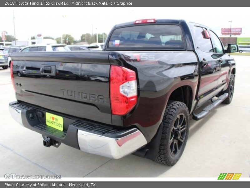 Midnight Black Metallic / Graphite 2018 Toyota Tundra TSS CrewMax