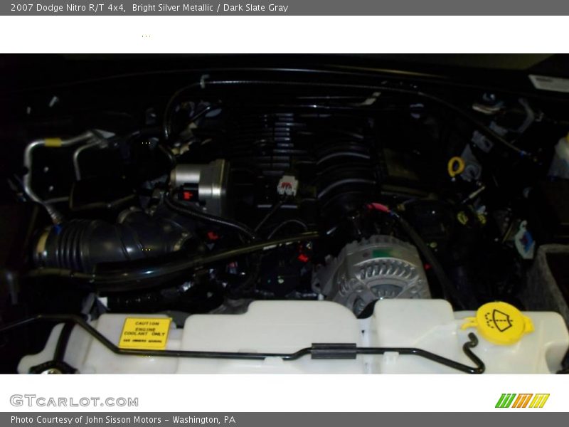 Bright Silver Metallic / Dark Slate Gray 2007 Dodge Nitro R/T 4x4