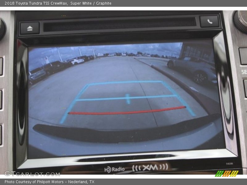 Super White / Graphite 2018 Toyota Tundra TSS CrewMax