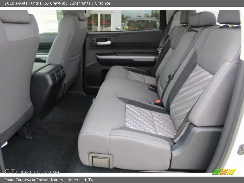 Super White / Graphite 2018 Toyota Tundra TSS CrewMax