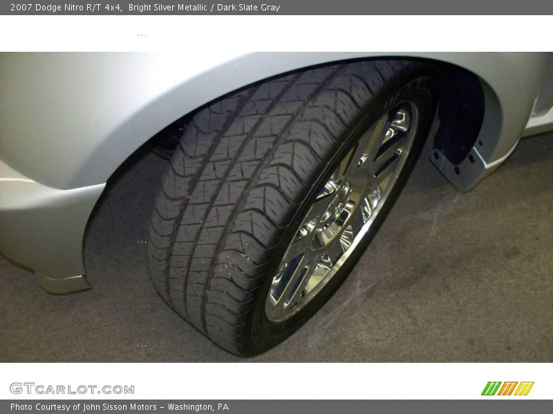 Bright Silver Metallic / Dark Slate Gray 2007 Dodge Nitro R/T 4x4