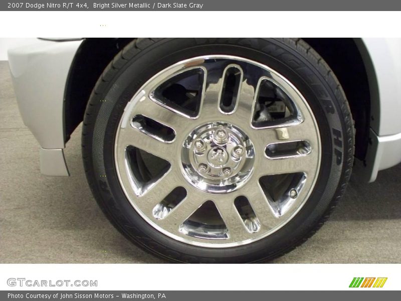 Bright Silver Metallic / Dark Slate Gray 2007 Dodge Nitro R/T 4x4