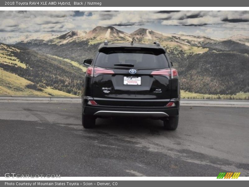 Black / Nutmeg 2018 Toyota RAV4 XLE AWD Hybrid