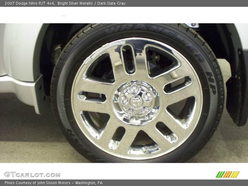 Bright Silver Metallic / Dark Slate Gray 2007 Dodge Nitro R/T 4x4