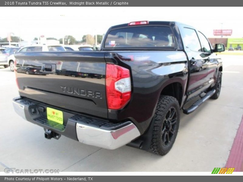 Midnight Black Metallic / Graphite 2018 Toyota Tundra TSS CrewMax