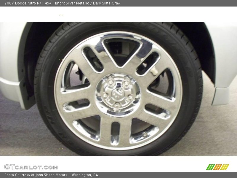 Bright Silver Metallic / Dark Slate Gray 2007 Dodge Nitro R/T 4x4