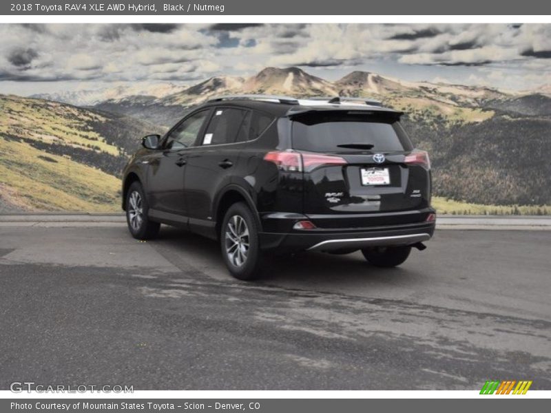 Black / Nutmeg 2018 Toyota RAV4 XLE AWD Hybrid