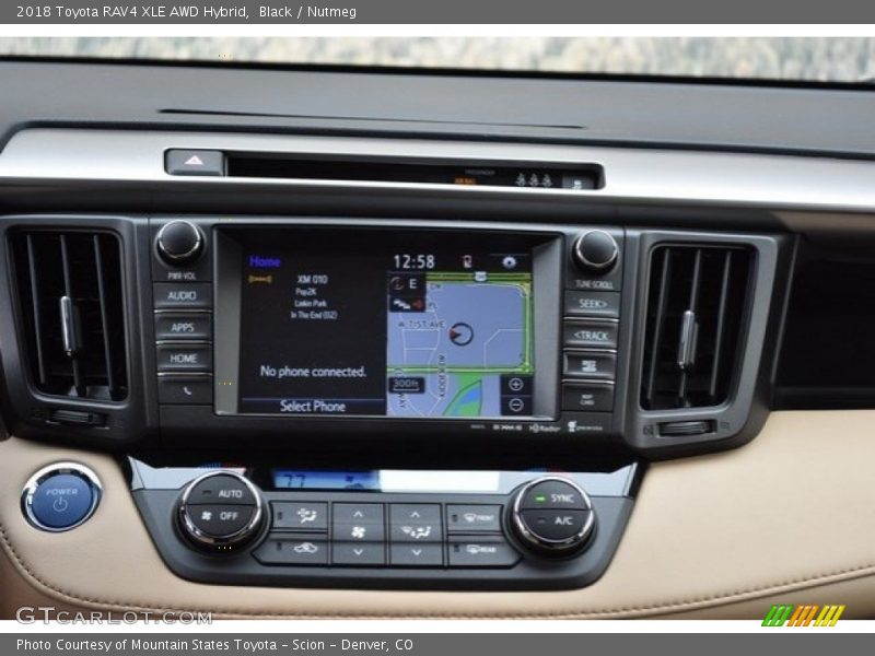 Black / Nutmeg 2018 Toyota RAV4 XLE AWD Hybrid