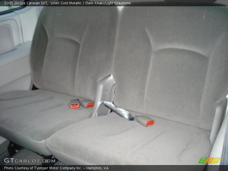 Linen Gold Metallic / Dark Khaki/Light Graystone 2005 Dodge Caravan SXT