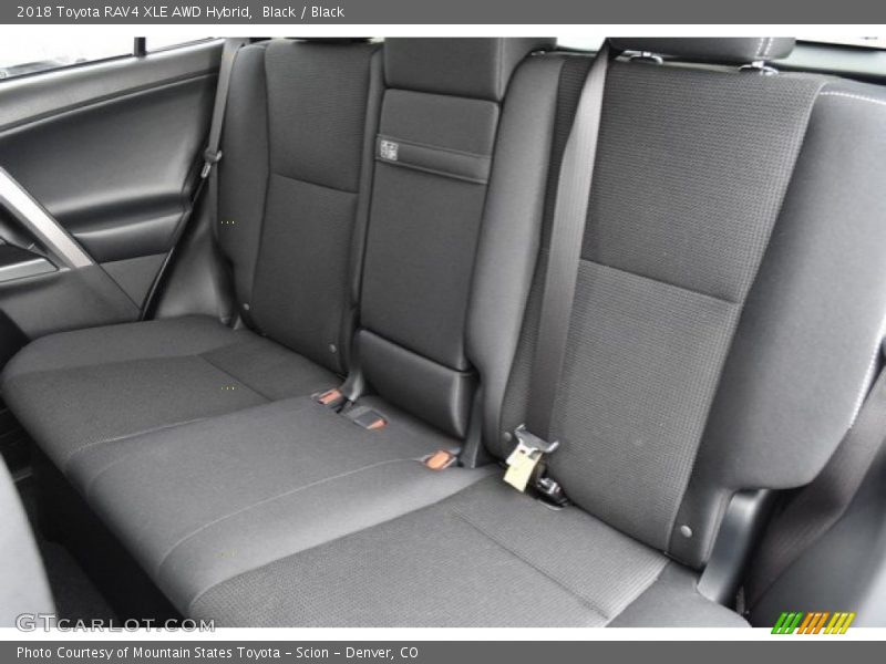 Black / Black 2018 Toyota RAV4 XLE AWD Hybrid