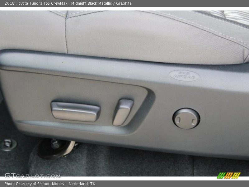 Midnight Black Metallic / Graphite 2018 Toyota Tundra TSS CrewMax