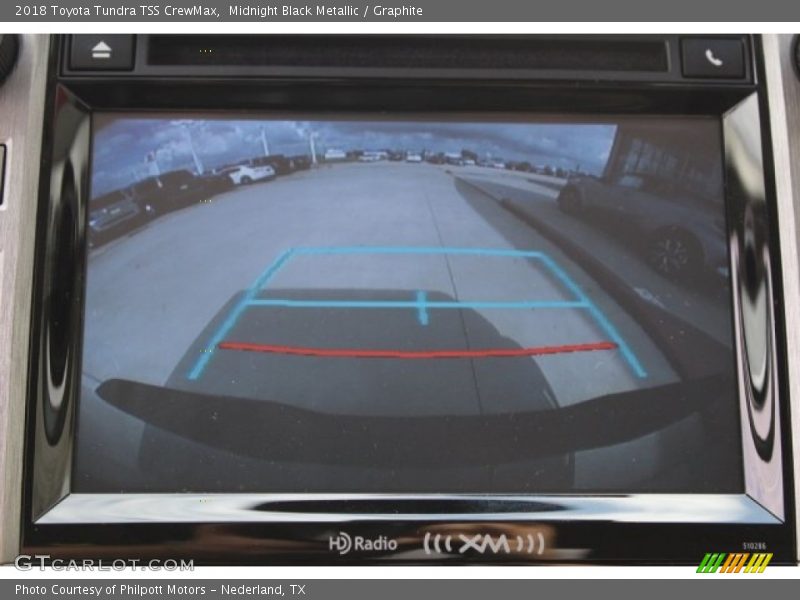 Midnight Black Metallic / Graphite 2018 Toyota Tundra TSS CrewMax