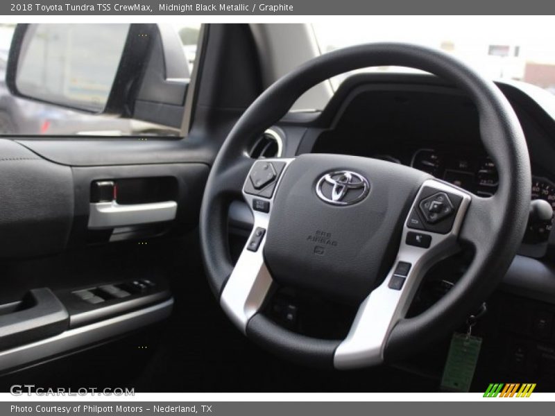 Midnight Black Metallic / Graphite 2018 Toyota Tundra TSS CrewMax