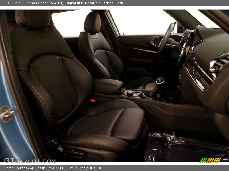 Digital Blue Metallic / Carbon Black 2017 Mini Clubman Cooper S ALL4