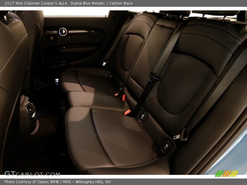 Digital Blue Metallic / Carbon Black 2017 Mini Clubman Cooper S ALL4