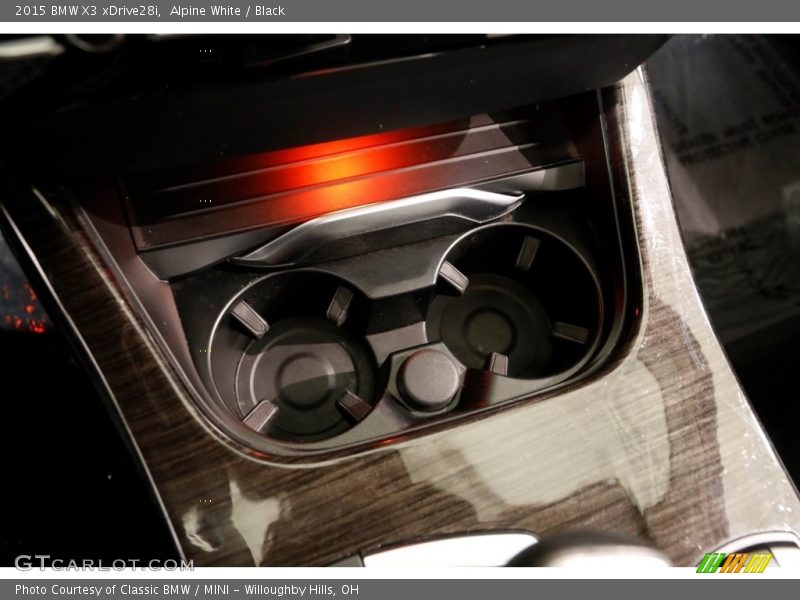 Alpine White / Black 2015 BMW X3 xDrive28i