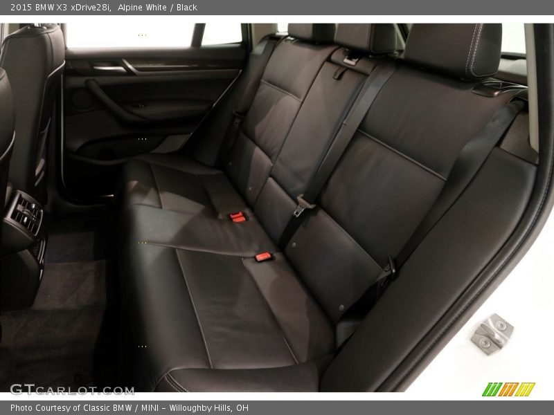 Alpine White / Black 2015 BMW X3 xDrive28i