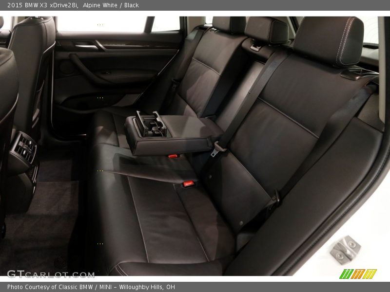 Alpine White / Black 2015 BMW X3 xDrive28i