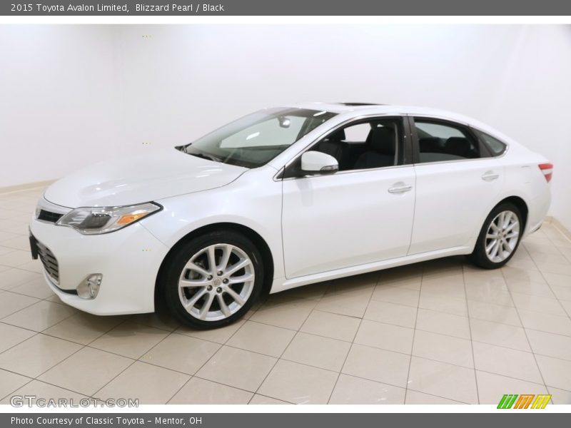 Blizzard Pearl / Black 2015 Toyota Avalon Limited