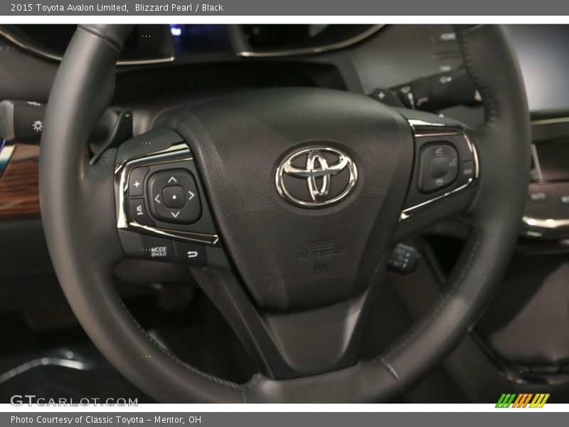 Blizzard Pearl / Black 2015 Toyota Avalon Limited