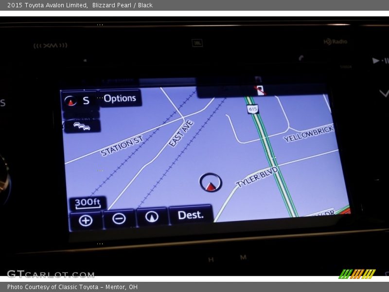 Blizzard Pearl / Black 2015 Toyota Avalon Limited