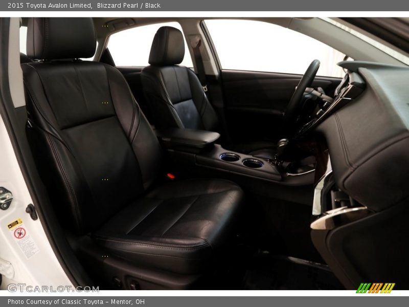 Blizzard Pearl / Black 2015 Toyota Avalon Limited