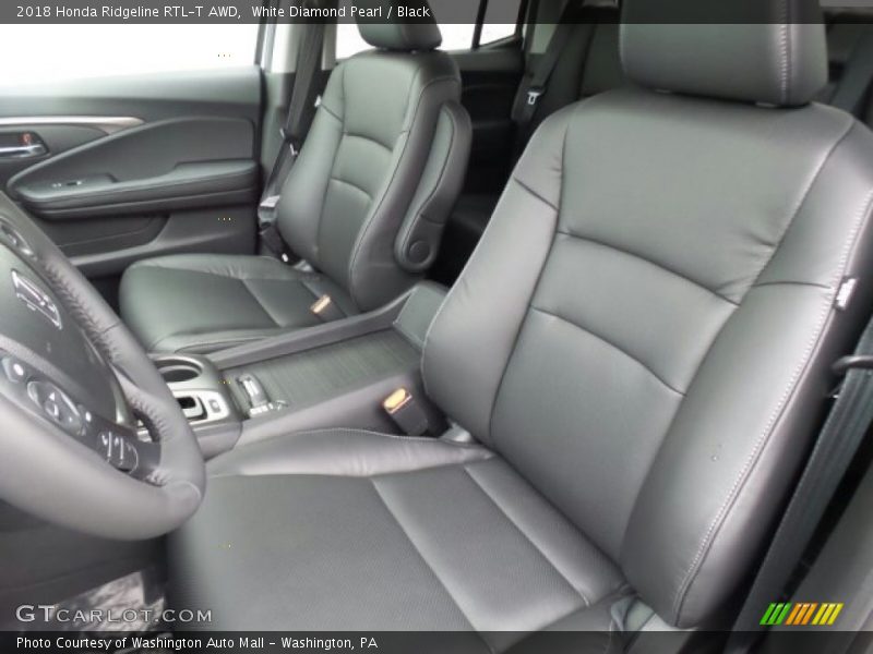 Front Seat of 2018 Ridgeline RTL-T AWD
