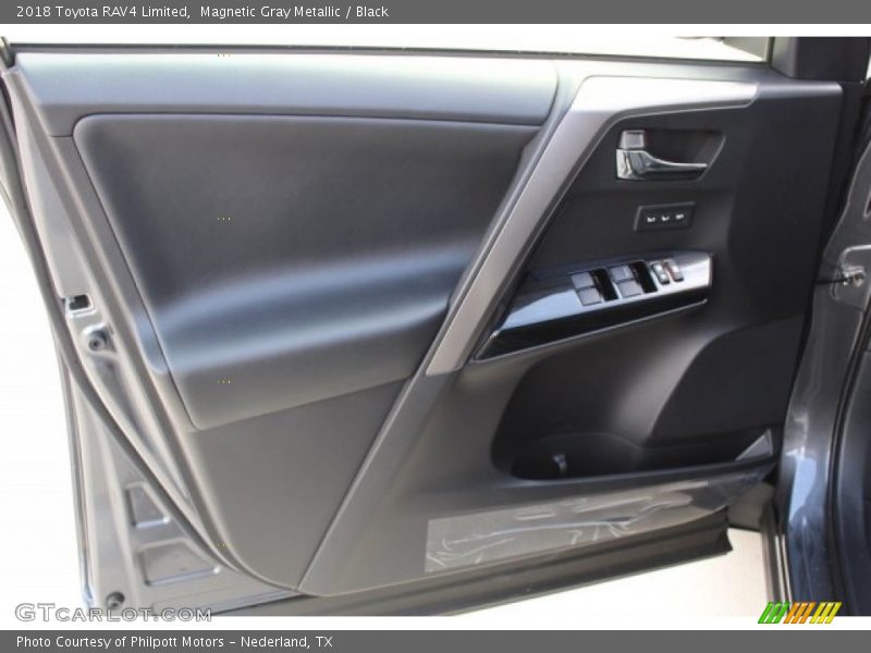 Magnetic Gray Metallic / Black 2018 Toyota RAV4 Limited