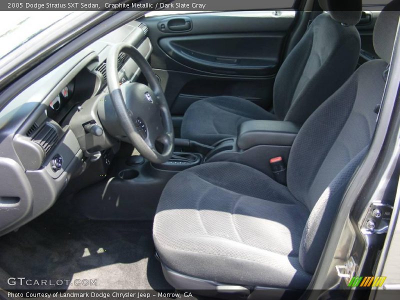 Graphite Metallic / Dark Slate Gray 2005 Dodge Stratus SXT Sedan