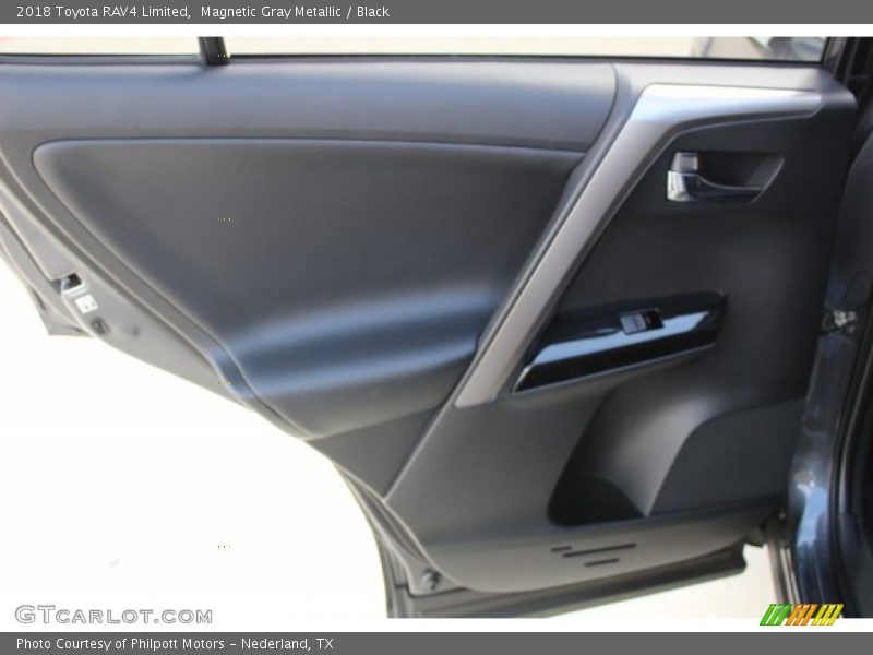 Magnetic Gray Metallic / Black 2018 Toyota RAV4 Limited