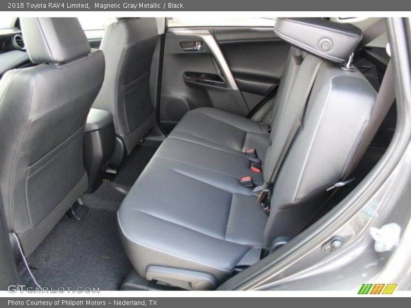 Magnetic Gray Metallic / Black 2018 Toyota RAV4 Limited