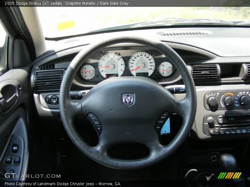 Graphite Metallic / Dark Slate Gray 2005 Dodge Stratus SXT Sedan
