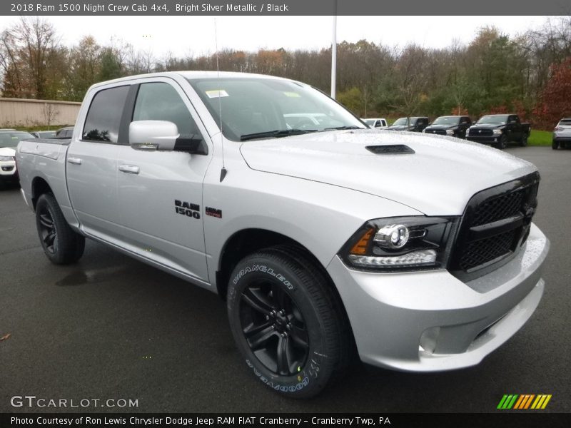 Front 3/4 View of 2018 1500 Night Crew Cab 4x4