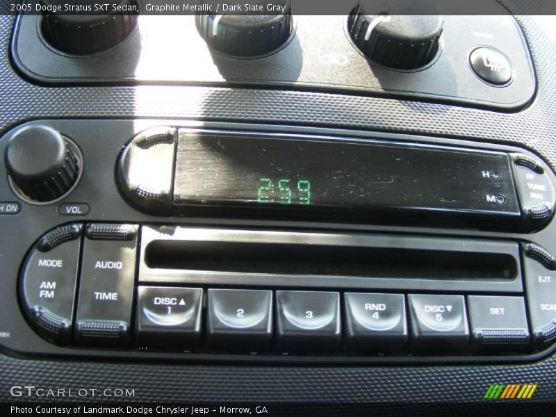 Graphite Metallic / Dark Slate Gray 2005 Dodge Stratus SXT Sedan