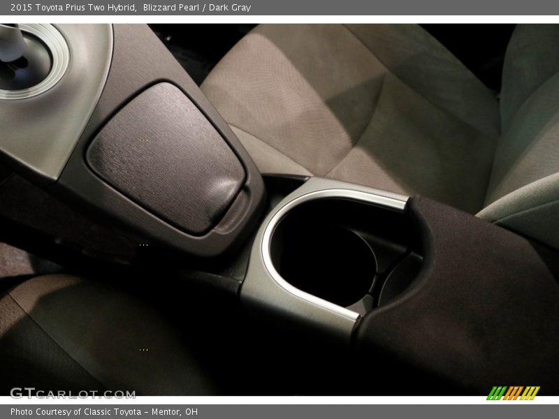Blizzard Pearl / Dark Gray 2015 Toyota Prius Two Hybrid